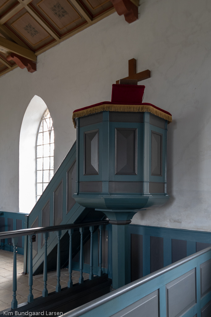 Prædikestol i Bågø Kirke